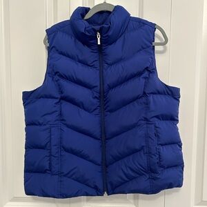 Lands’ End / Jacket & coats / vest / XL Petite / blue